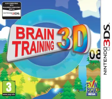 Brain Training 3D(Europe) (En,Fr,De,Es,It) box cover front